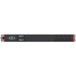 Beizhi+ Single-Phase PDU (4C13 + 4C19 + 10 Australian Sockets)HC-2UT-ZA5HA5CA4DA4-1Y2-4SR-WOX
