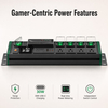 15A 2U Metered Rack PDU with 4 NEMA 5-15R Outlets, Surge Protection, USB Charging, Double Pole Switch & ETL Listed