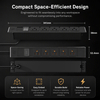 Embedded Desktop PDU Power Module with 5 AC Outlets & Circuit Breaker, ETL Listed