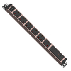 Pink 1U UK PDU with 6 BS 1363 Sockets, USB-C PD 65W Fast Charging & Illuminated Circuit Breaker