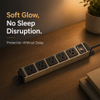 5 Outlet Aluminum PDU Power Strip with Circuit Breaker, ETL Listed