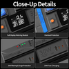 15A 2U Smart Rack PDU with 4 NEMA 5-15R Outlets, 30W USB-C Charging, Full Display Metering, Surge Protection & ETL Listed