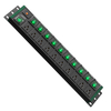 15A 2U Rack PDU with 10 NEMA 5-15R Outlets, Double Pole Master Switch, Overload Protection & ETL Listed