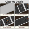15A Aluminum Desktop PDU Power Strip with 5 Outlets, USB-C 65W Charger, Circuit Breaker and ETL Listed