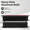 Professional 15A Rack Mount PDU 1+1U with 9 Individual Power Switches, NEMA 5-15R Outlets and ETL Certification