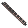 Pink 1U UK PDU with 6 BS 1363 Sockets, USB-C PD 20W Fast Charging & Illuminated Circuit Breaker