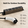V2L EV Discharge Gun PDU Portable Power Distribution Unit with NEMA 5-15R & 5-20R Outlets