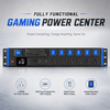 15A 2U Smart Metered Rack PDU with 6 NEMA 5-15R Outlets, 65W USB-C Charging, Full Display Metering, Surge Protection & ETL Listed