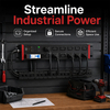 Industrial 2U PDU Power Distribution Unit, 20A High Capacity with IEC C13/C14 Outlets, 1P Circuit Breaker & ETL Listed