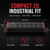 20A Industrial 2U High Power PDU Power Distribution Unit with NEMA 5-15R & NEMA 5-20R Outlets