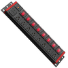 15A 2U Rack Mount PDU with 8 NEMA 5-15R Outlets, Master Switch, Surge Protection, Aluminum Housing & ETL Listed