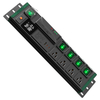 15A 2U Metered Rack PDU with 4 NEMA 5-15R Outlets, Surge Protection, USB Charging, Double Pole Switch & ETL Listed