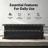 15A 1+1U Aluminum Rack PDU with 19 NEMA 5-15R Outlets, ETL Listed Power Distribution Unit