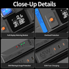 15A 2U Smart Metered Rack PDU with 6 NEMA 5-15R Outlets, 65W USB-C Charging, Full Display Metering, Surge Protection & ETL Listed