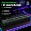 15A 2U Rack PDU with 10 NEMA 5-15R Outlets, Double Pole Master Switch, Overload Protection & ETL Listed