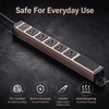 15A Aluminum Desktop PDU Power Strip with 5 Outlets, USB-C 65W Charger, Circuit Breaker and ETL Certification