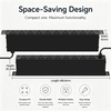 15A 1+1U Aluminum Rack PDU with 19 NEMA 5-15R Outlets, ETL Listed Power Distribution Unit